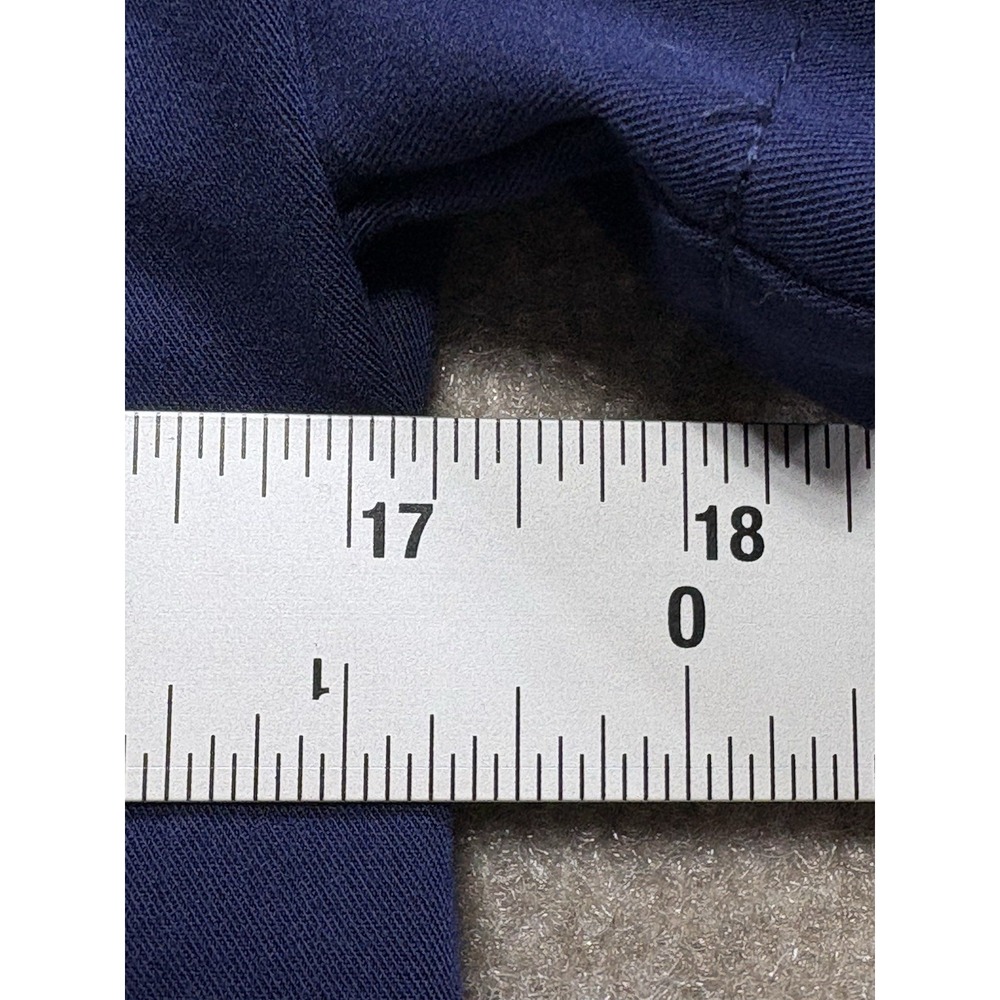 Women's Figs X Small XS Scrub Top Navy Blue Technical Collection V-Neck GUC - Picture 8 of 8